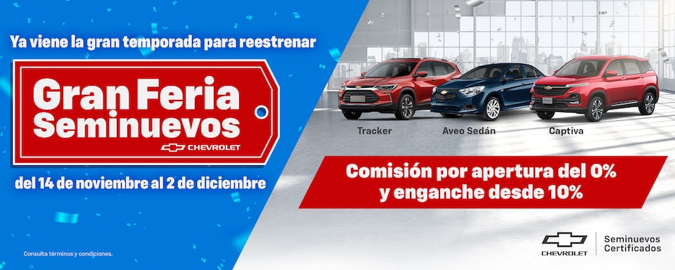 Feria de Seminuevos Chevrolet 2024