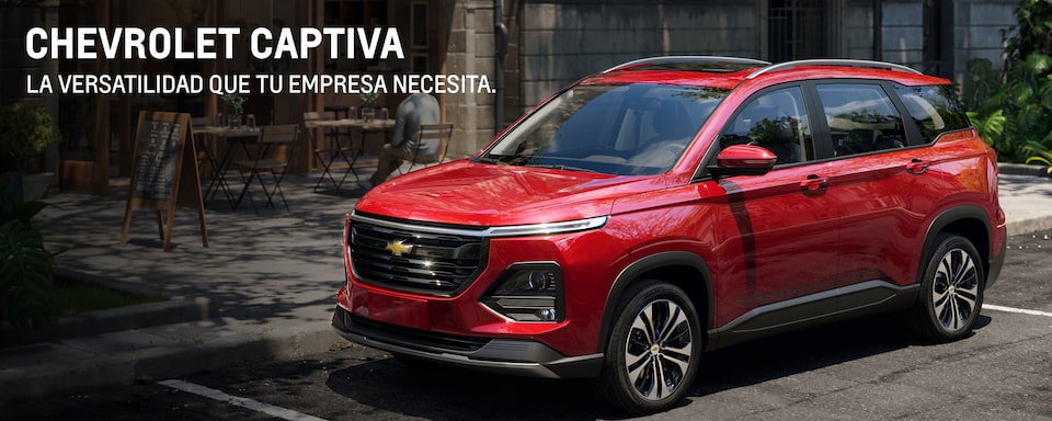 Chevrolet Captiva llega desafiando todas las expectativas de una camioneta SUV con su diseño.