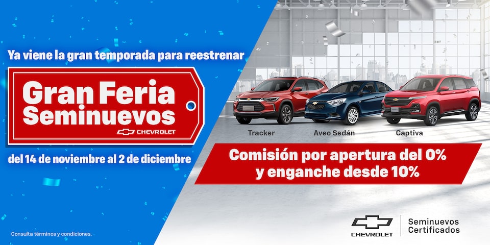 Feria Seminuevos Chevrolet 2024